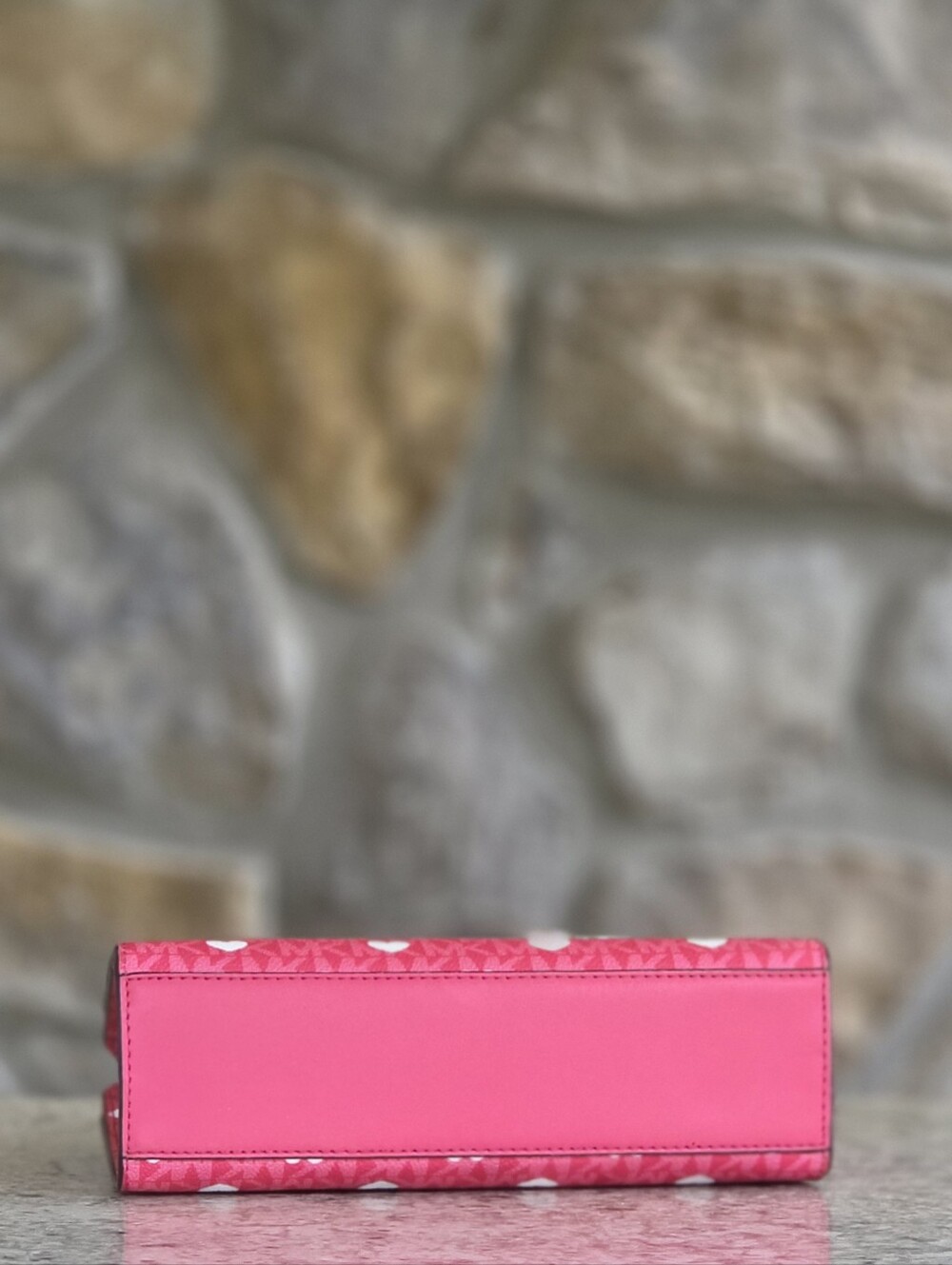 Michael Kors Sheila Small Pink Crossbody - Picture 4 of 9
